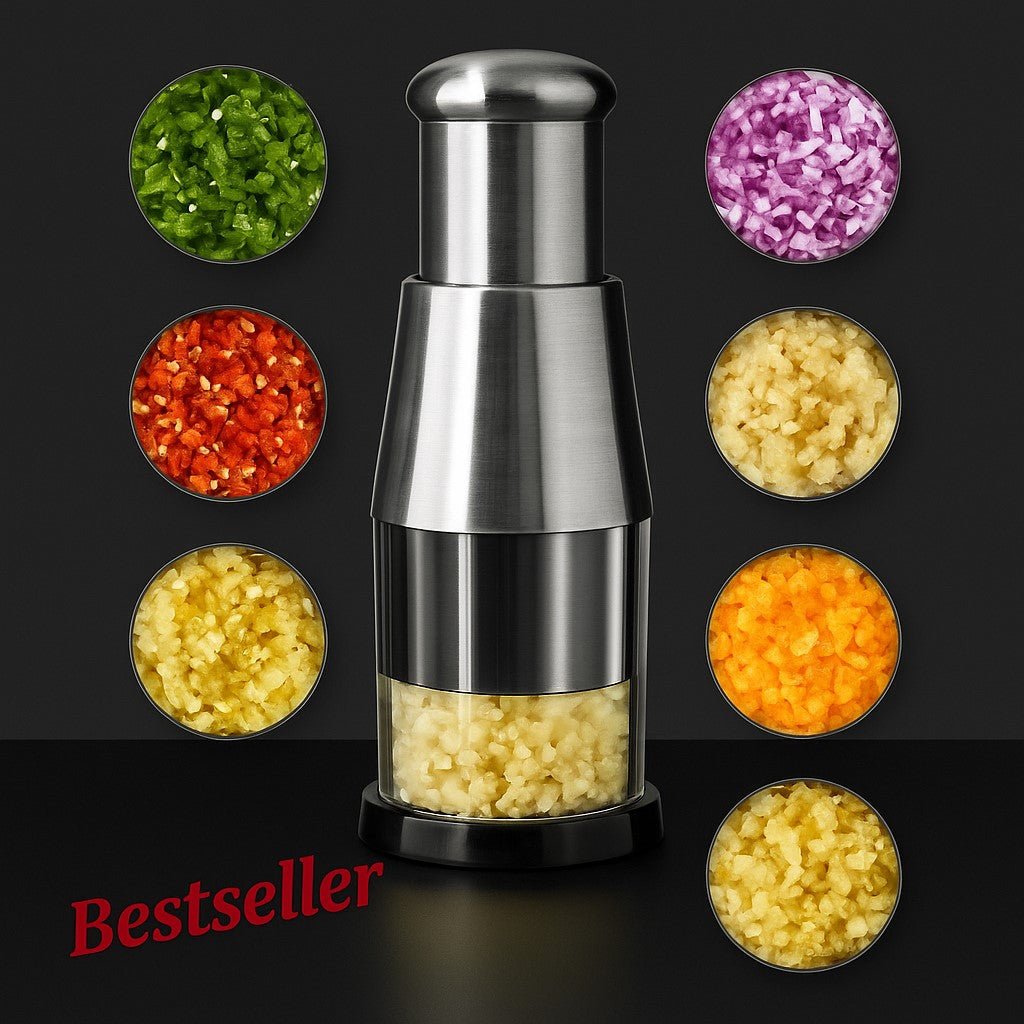 Press Garlic Cutter™ | Chop Faster and Smarter with a Single Press.